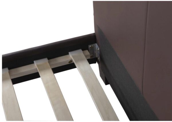 CHESTER BROWN PVC BED FRAME - Image 5