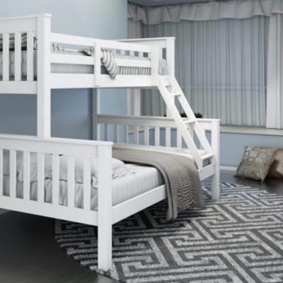 MISSION TRIPLE BUNK BED WHITE