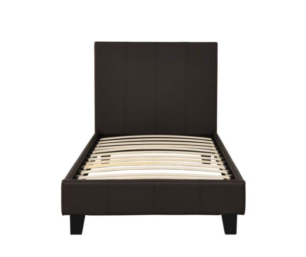 CHESTER BROWN PVC BED FRAME - Image 2