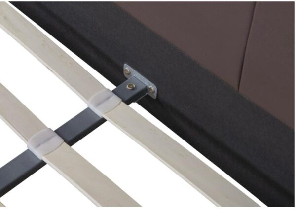 CHESTER BROWN PVC BED FRAME - Image 4