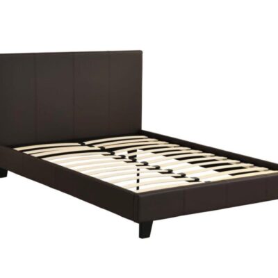 CHESTER BROWN PVC BED FRAME