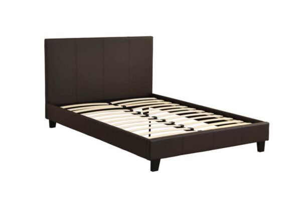 CHESTER BROWN PVC BED FRAME