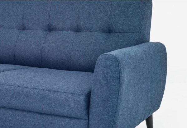 CHIC NAVY FABRIC SOFA SET - Image 2