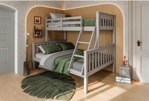 MISSION TRIPLE BUNK BED GREY