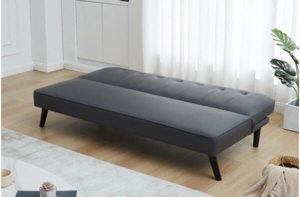 BROOKLYN GREY PU SOFA SET - Image 3