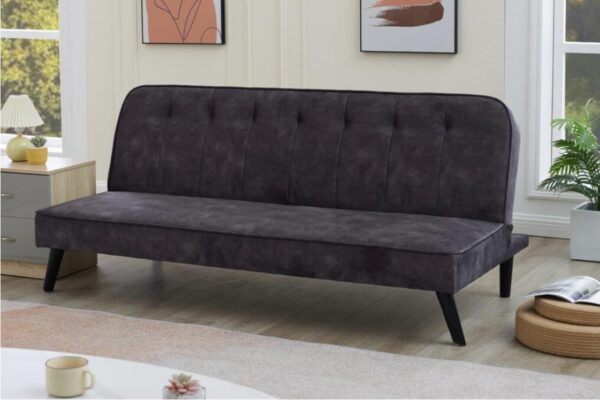BROOKLYN GREY VELVET SOFA SET
