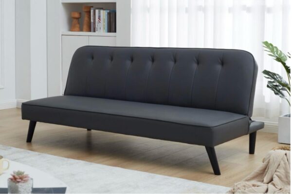 BROOKLYN GREY PU SOFA SET
