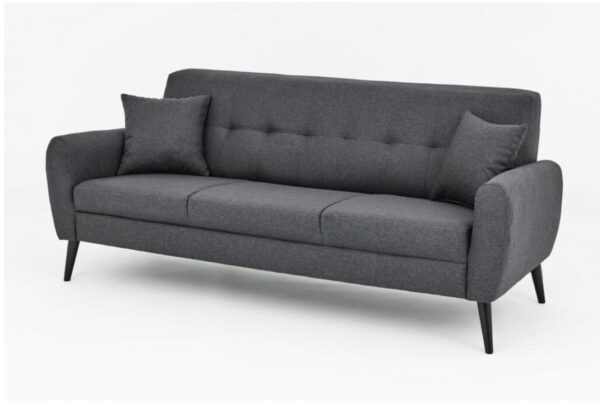 CHIC GREY FABRIC SOFA SET - Image 3