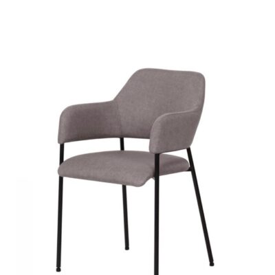 BRENT CHAIR FABRIC GREY