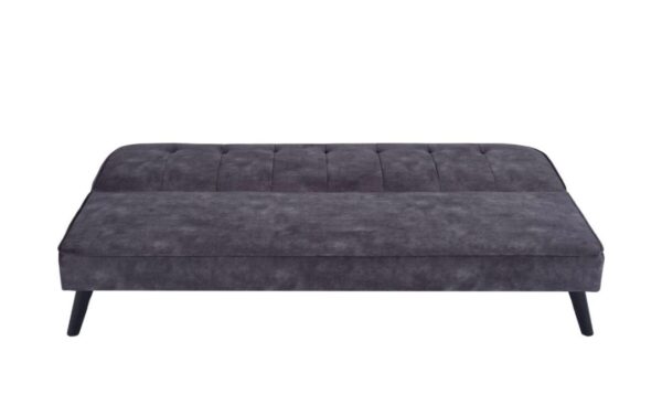 BROOKLYN GREY VELVET SOFA SET - Image 3