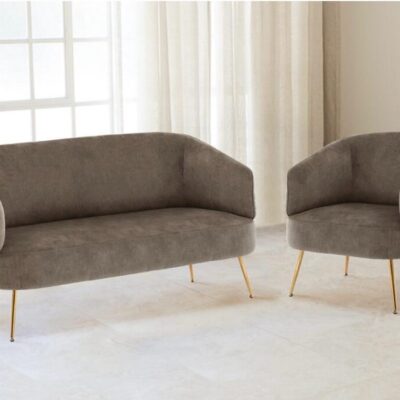 EXQUISITE MINK VELVET SOFA SET