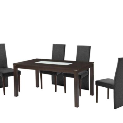 CALIFORNIA TABLE WITH 6 KANSAS CHAIRS
