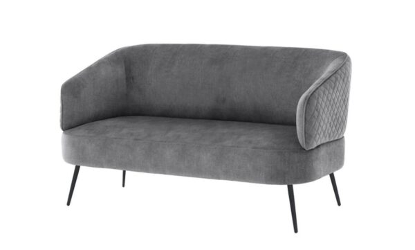 EXQUISITE GREY GREY VELVET SOFA SET - Image 3