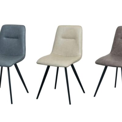 DAISY FAUX LEATHER DINING CHAIR