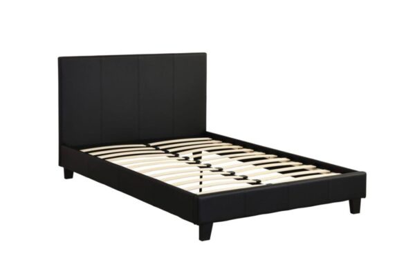 CHESTER BLACK PVC BED FRAME