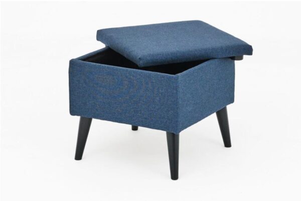 CHIC NAVY FABRIC SOFA SET - Image 6