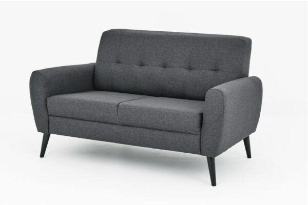 CHIC GREY FABRIC SOFA SET - Image 7