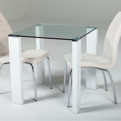 SAVONA HONEYMOON TABLE LUGANO WHITE CHAIRS