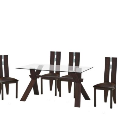 WASHINGTON DINING TABLE WITH ALASKA CHAIRS