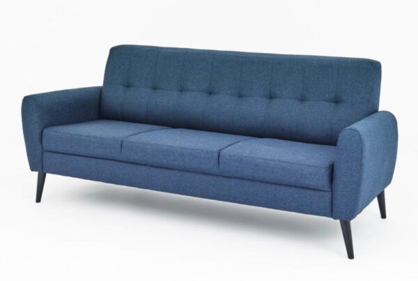 CHIC NAVY FABRIC SOFA SET - Image 7