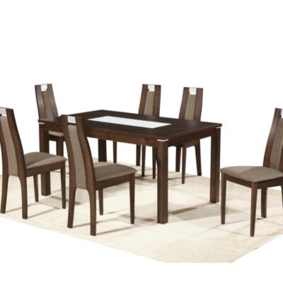 CALIFORNIA TABLE WITH 6 TEXAS CHAIRS